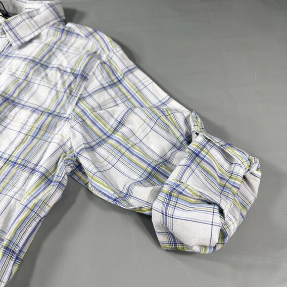 Tatuum Adamus Regular Fit Classic Shirt Mens Window Pane Plaid Button Up - Picture 12 of 16